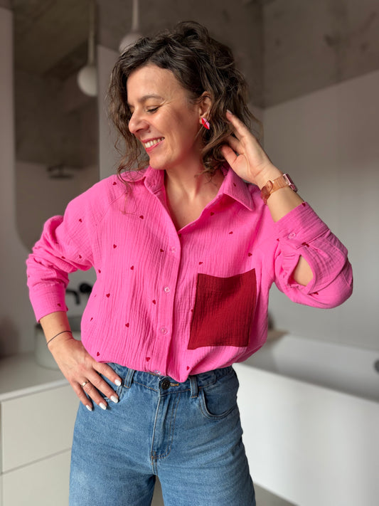 Koszula muślinowa LOOVE