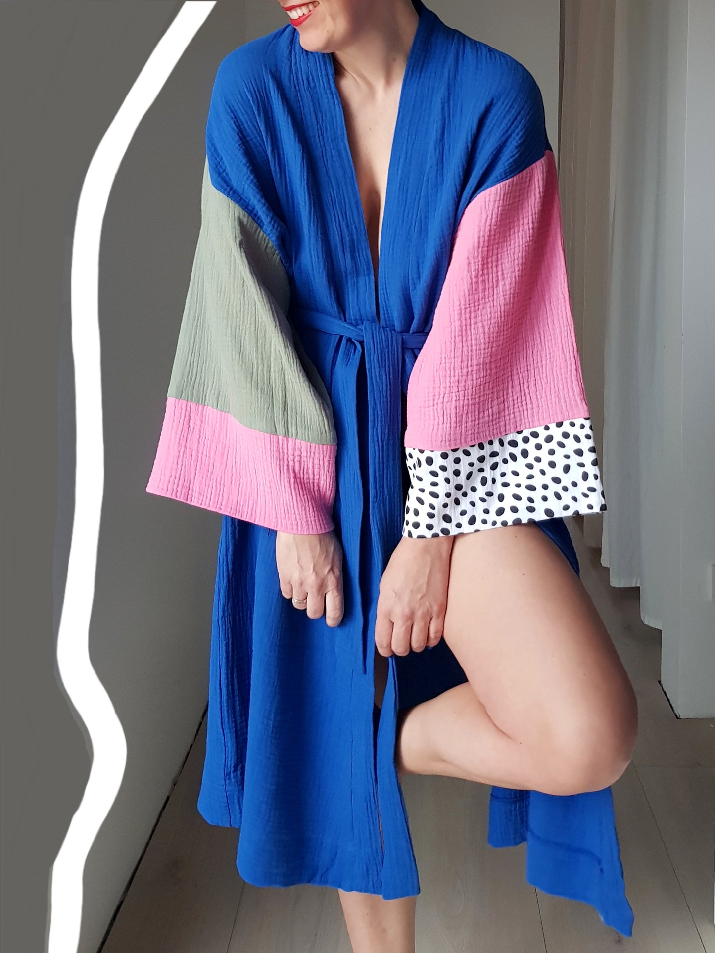 KIMONO AYA maxi