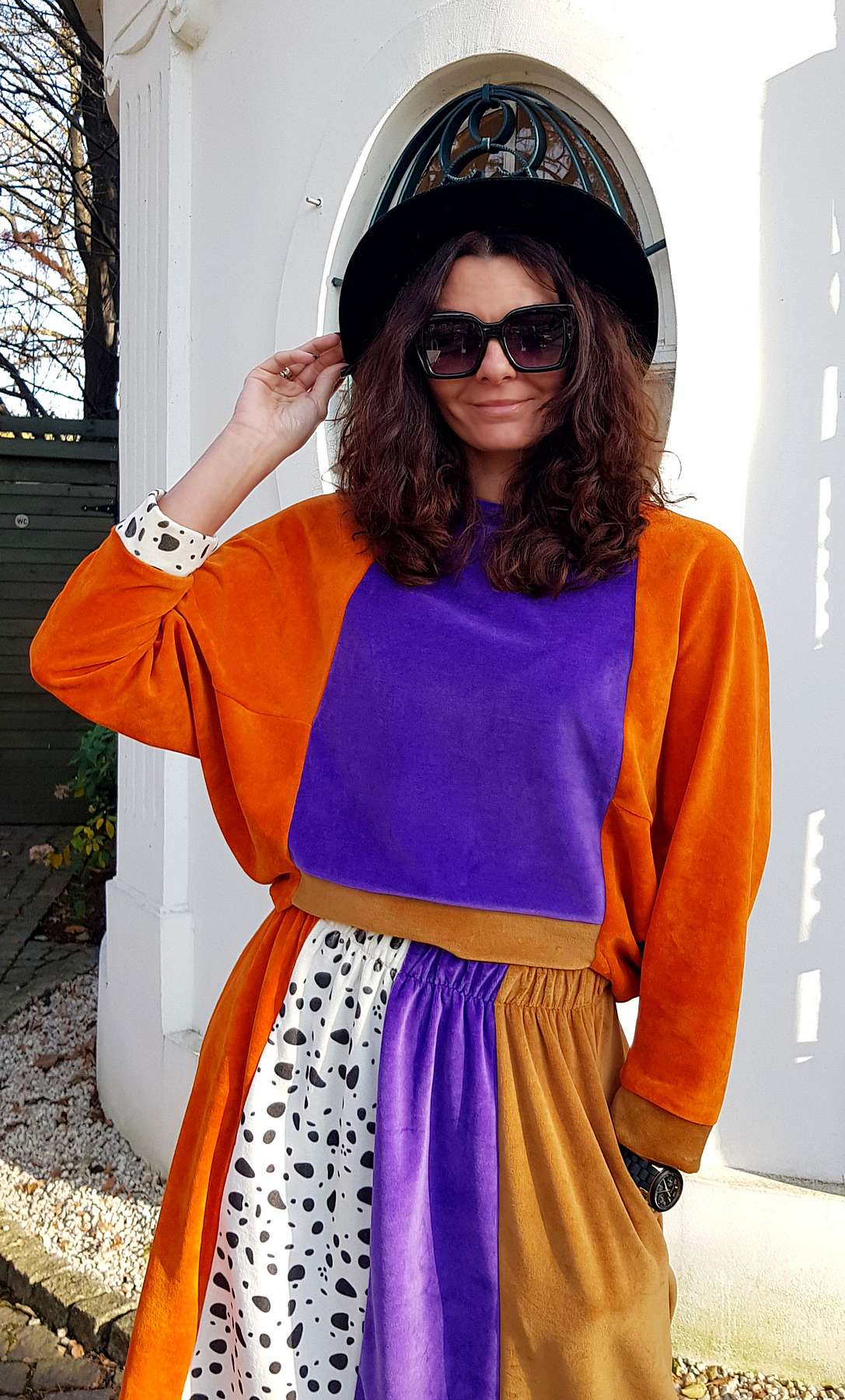 welurowa bluza KRASA FRIDA