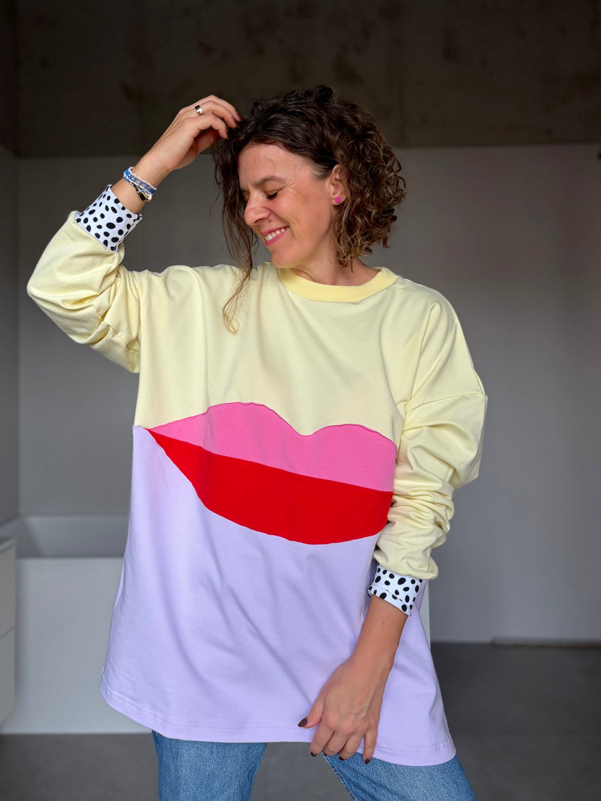 Bluza longsleeve KISS ME