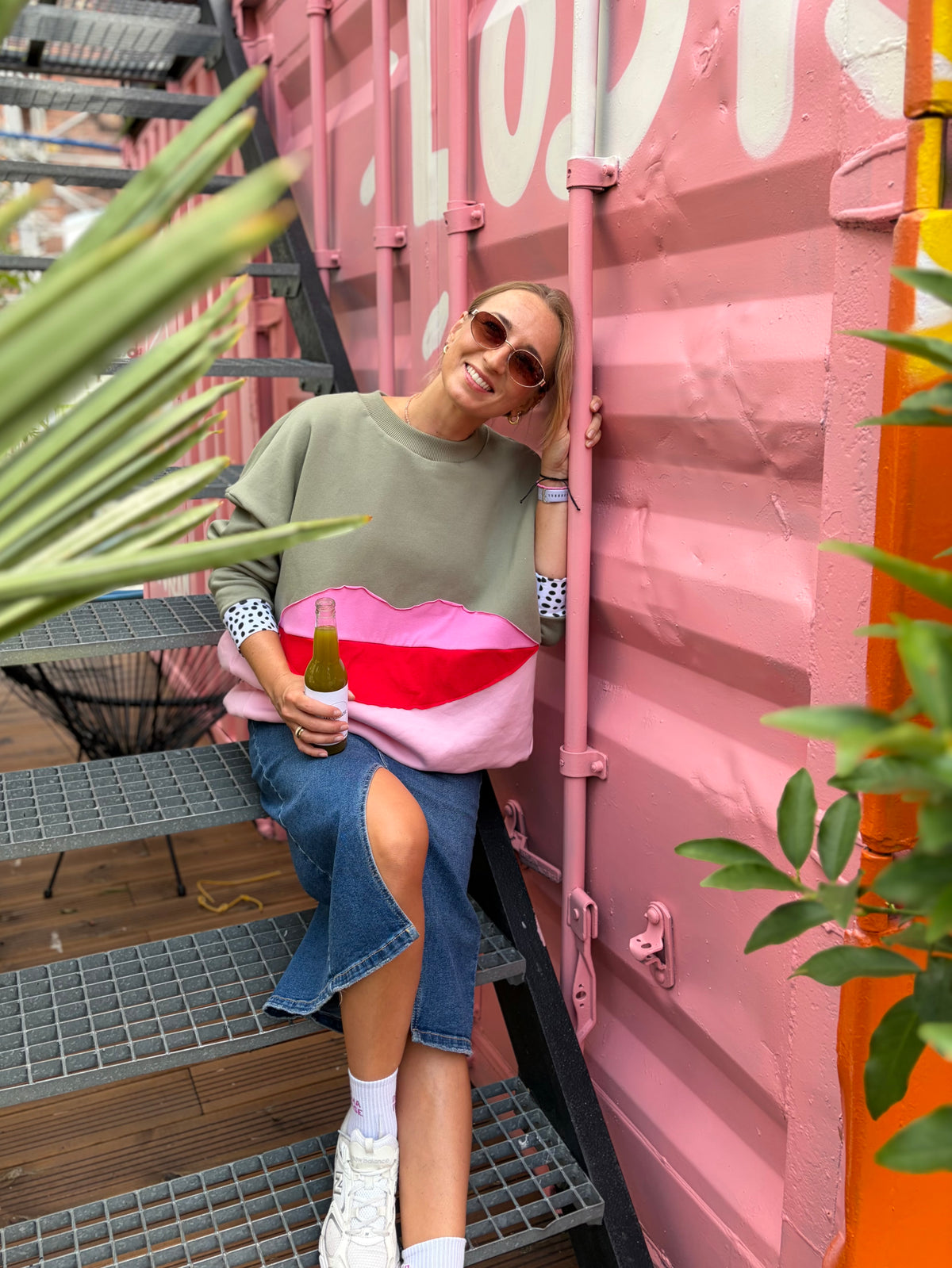 Bluza z ustami KISS ME