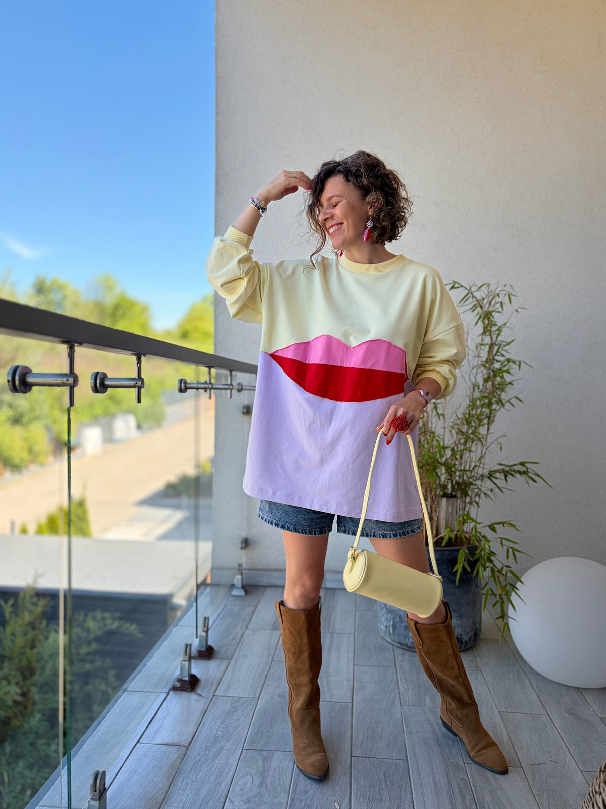 Bluza longsleeve KISS ME