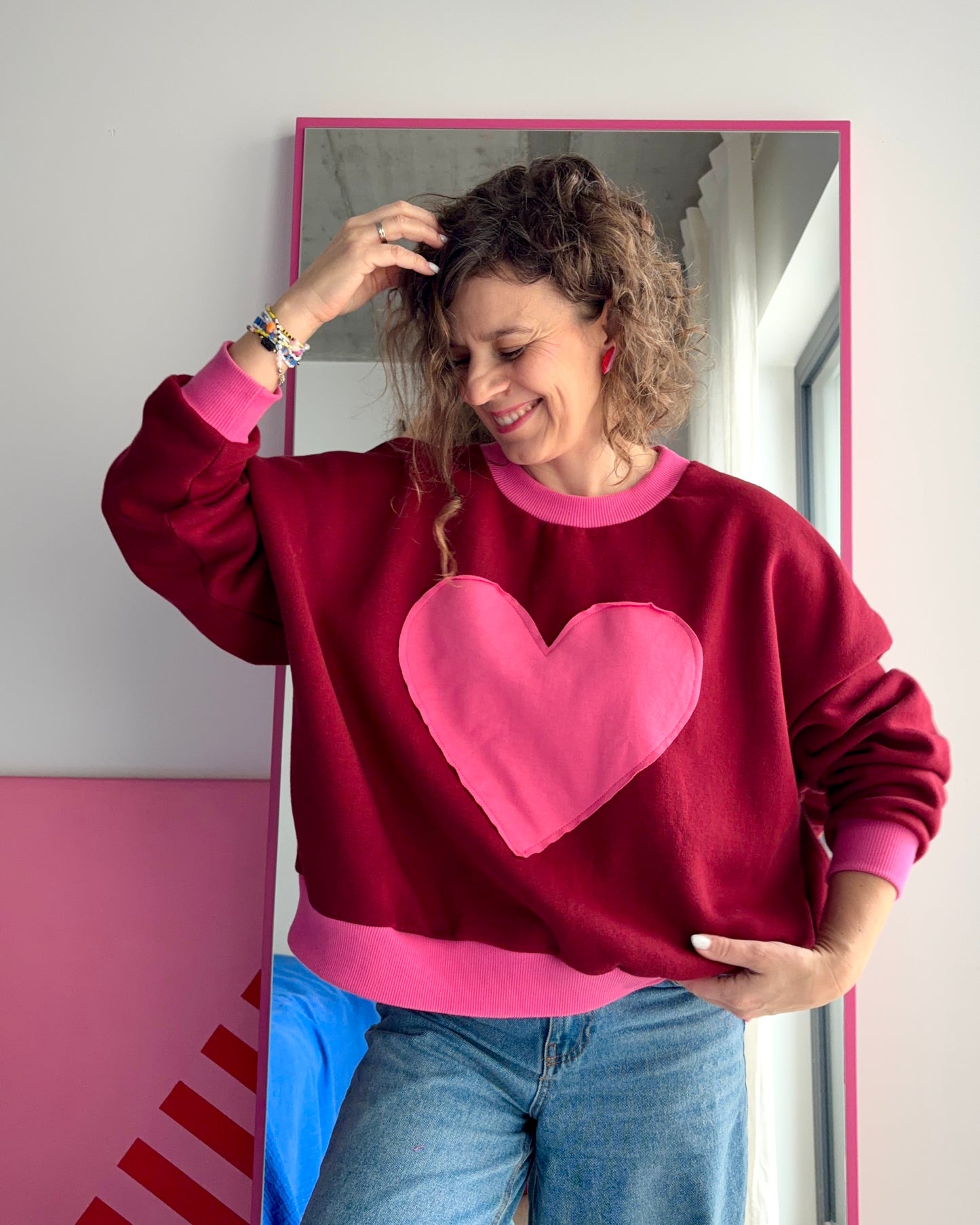 Bluza z sercem LOOVE