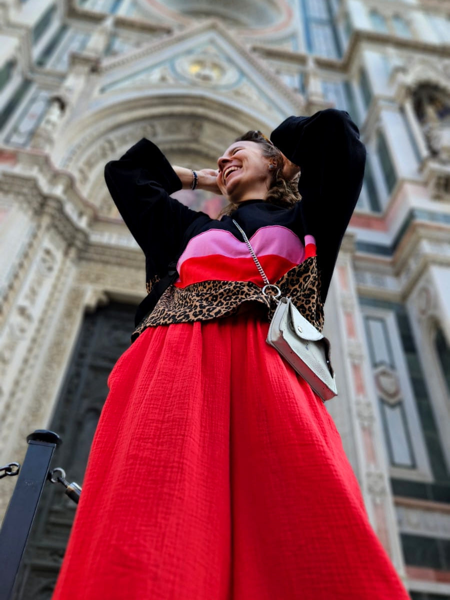 Bluza z ustami KISS ME "Leo"