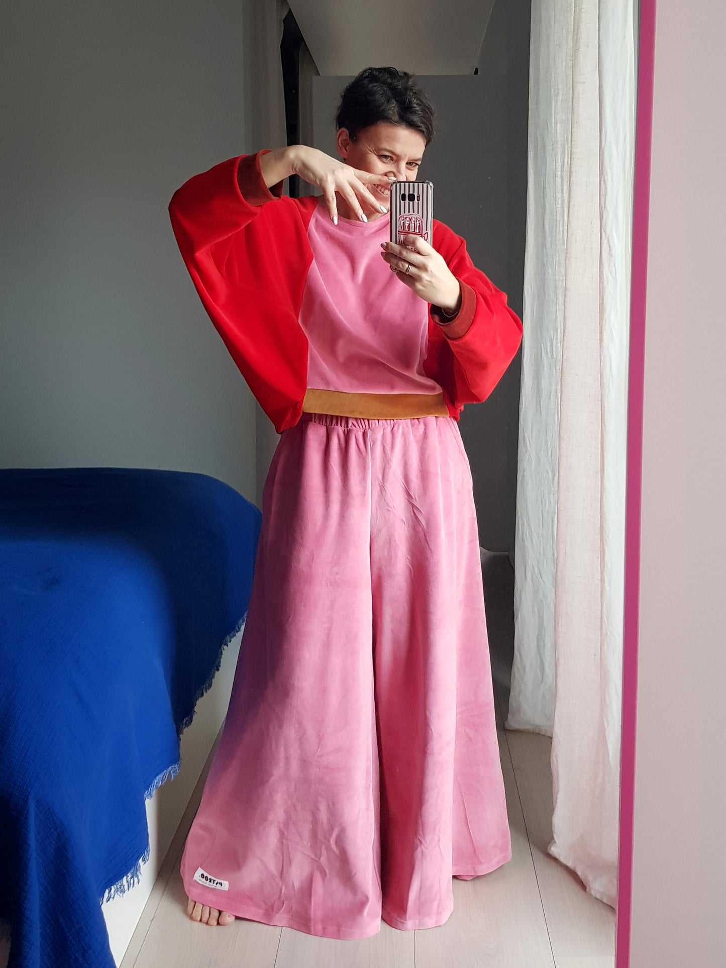 Spodnie welurowe AYA