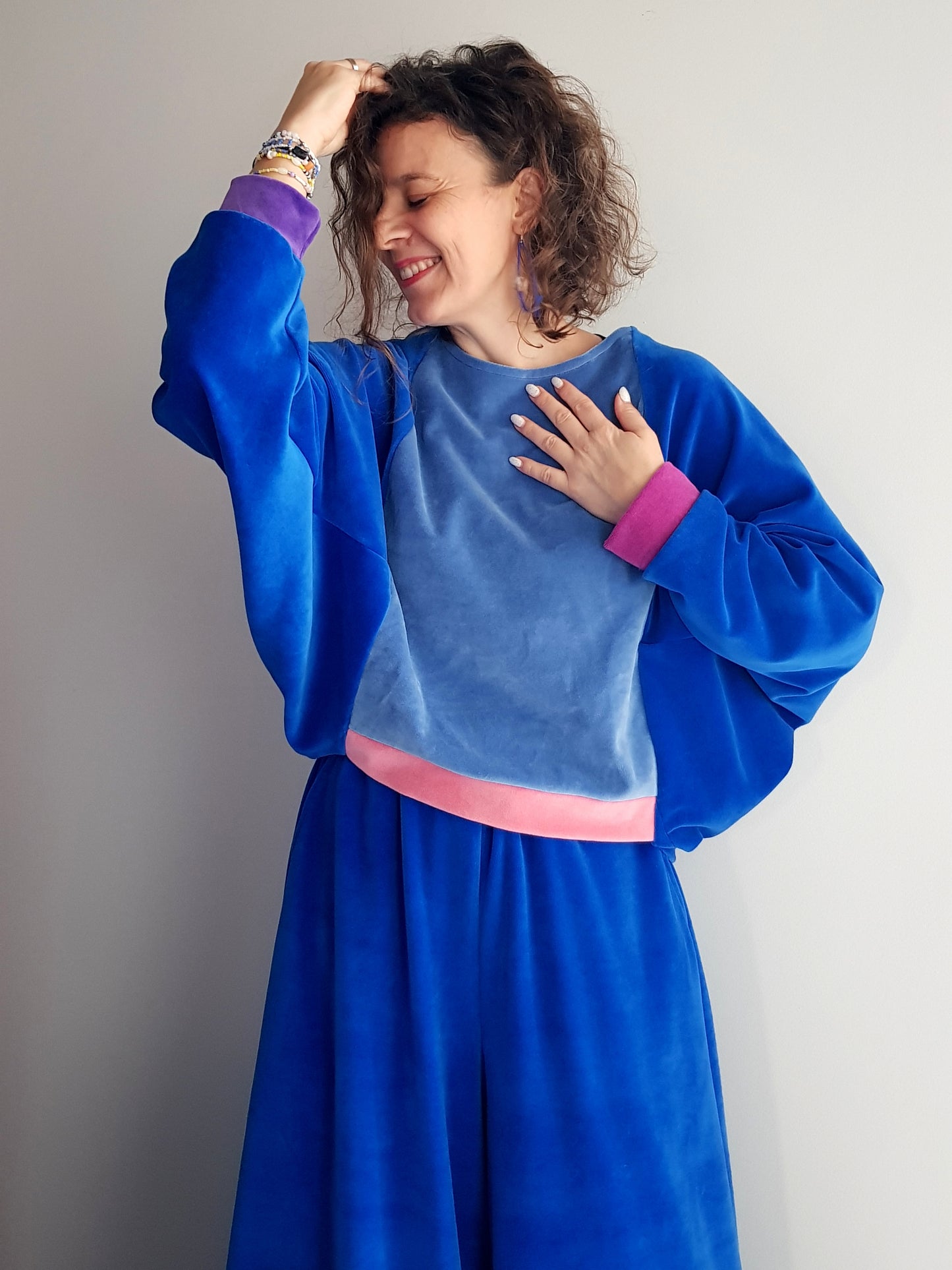 Spodnie welurowe AYA