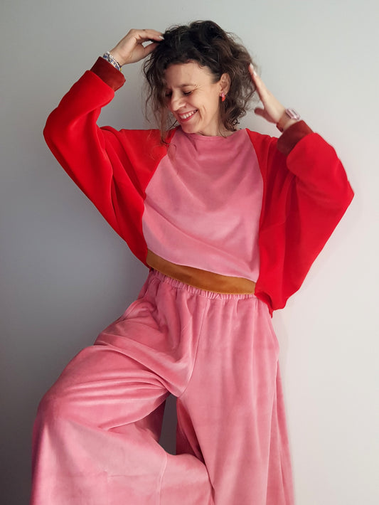 Spodnie welurowe AYA