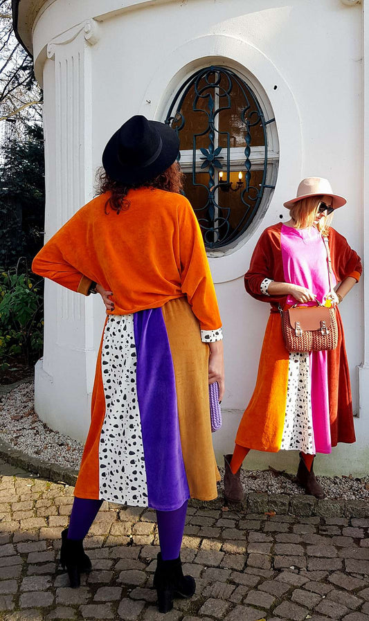 welurowa bluza KRASA FRIDA