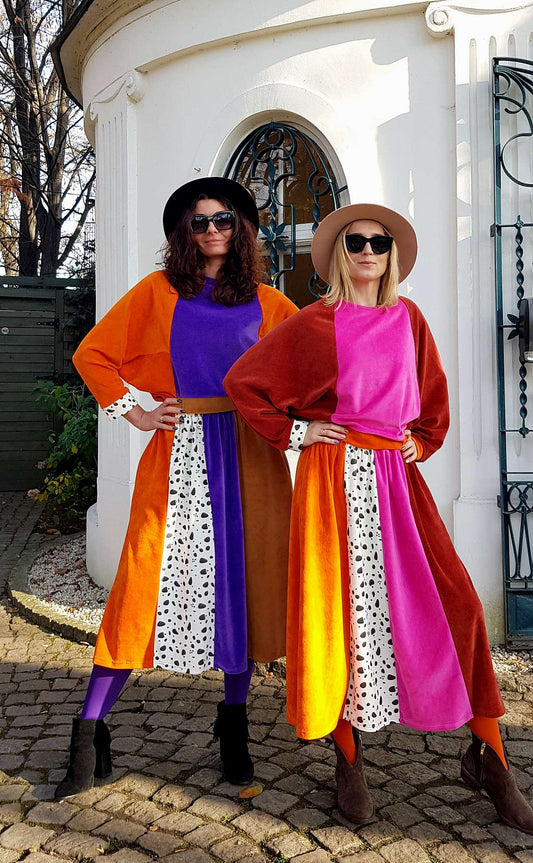 welurowa bluza KRASA FRIDA